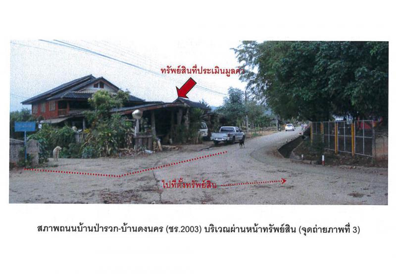 ที่ดินพร้อมสิ่งปลูกสร้างหลุดจำนอง ธ.ธนาคารออมสิน เชียงราย พาน ธารทอง