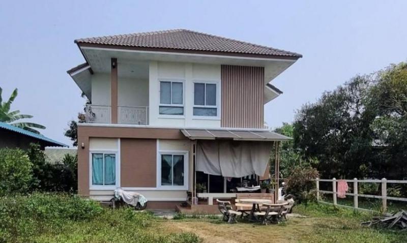 บ้านเดี่ยวหลุดจำนอง ธ.ธนาคารอาคารสงเคราะห์ เชียงราย พาน ทานตะวัน