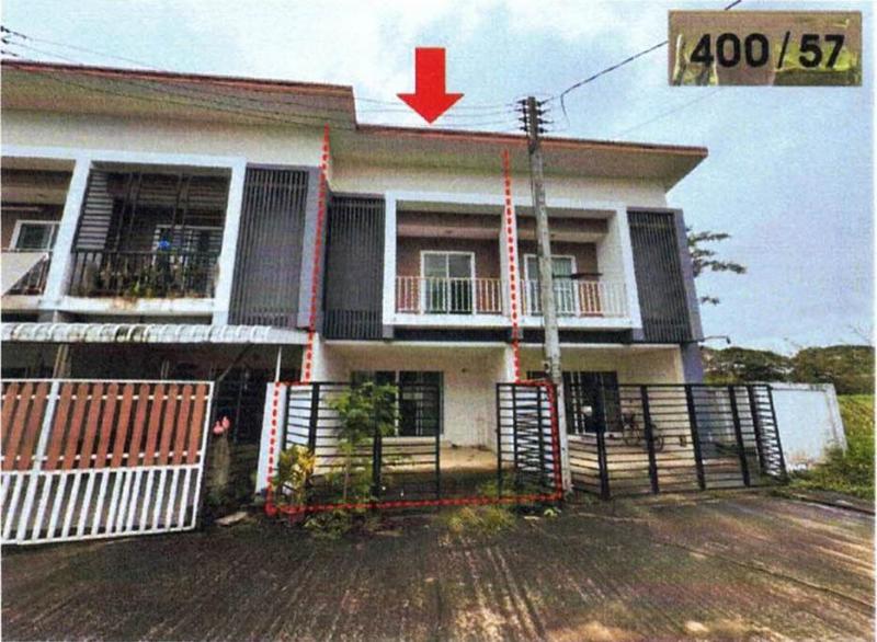 ทาวน์เฮ้าส์หลุดจำนอง ธ.ธนาคารอาคารสงเคราะห์ เชียงราย เมืองเชียงราย ริมกก
